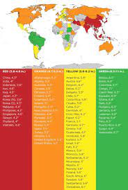 Average erect penis size by country. : r/MapPorn