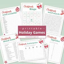 Make your festivities more fun with a game of christmas trivia questions and answers or use our trivia lists for a christmas trivia quiz. Free Printable Christmas Games For Adults And Older Kids
