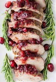 This cranberry pork tenderloin recipe tastes as good as it looks. Slow Cooker Cranberry Rosemary Pork Tenderloin Fit Happy Free