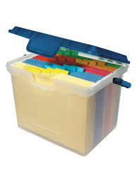 Your labels can be found on the order confirmation page. Office Depot Brand Portable File Box 10 1116 H X 14 1116 W X 10 38 D Clearnavy Office Depot