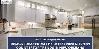 latest 2020 kitchen countertop trends