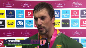 Eben Etzebeth post match interview!