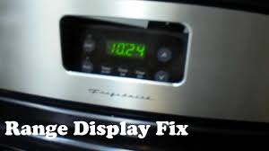 If you have a problem you cannot solve, please do not. Frigidaire Stove Range Display Fix Youtube