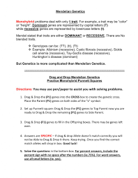 .punnett squares answer key is a new way of considering defining happiness in every aspect of us including personal life and relationships in work. Mendelian Monohybrid Crosses Worksheet