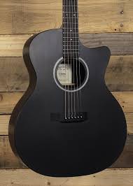 Matte Black Acoustic Electric Guitar Martin Gpcxae Black Acoustic Guitar Foto Com Violao Guitarra Semi Acustica Notas Musicais Violao