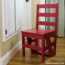 Chair caning is one of the most popular diy projects. How To Make A Diy Ladder Chair Free Plans Saws On Skates