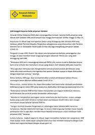 ( no.kad pengenalan ) katalaluan. Kenyataan Media Rasmi Aim Amanah Ikhtiar Malaysia Facebook