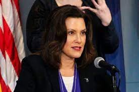 Gretchen Whitmer I Have Made Gut Wrenching Choices To Keep People Safe Married Woman Laura Kelly Michigan Gov