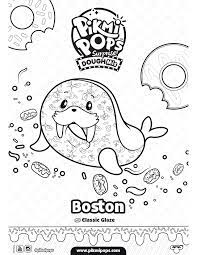 Voici les nouveaux coloriages de 2021 que nous avons ajouté pour vous gratuitement. Pikmi Pops Surprise Season 4 Dough Mis Coloring Sheet Boston Kids Time