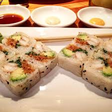 Coconut Shrimp Roll My Favorite At Hillstone Santa Monica Food Shrimp Rolls Food Pictures