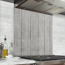 Fond De Hotte Effet Marbre Blanc Verre Alu Credence Cuisine Deco