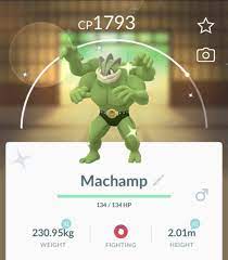 Shiny Machamp Pokemon Trade Go Same day/ 30 Day Pokémon Machop Read  Description | eBay