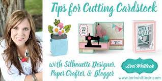 The standard business card size is 3.5″ wide x 2″ high. Cutting Cardstock With Silhouette Cameo Secrets And Cut Settings From The Pros Silhouette School