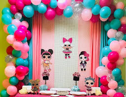 1 Lol Surprise Dolls Centerpiece Cake Topper Table Decor Birthday Baby Shower Handmade B Birthday Surprise Party 6th Birthday Parties Mermaid Birthday Party