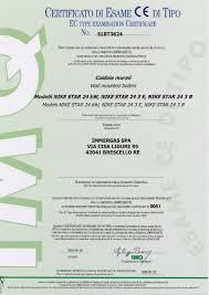 Immergas caldaia nike star 23 kw. Certificazione Ce Nike Star 24 Kw Immergas
