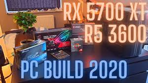 Материнская плата msi b450m mortar max (am4, matx). 1100 Rx 5700 Xt Ryzen 5 3600 With B450m Mortar Max Pc Build 2020 Youtube
