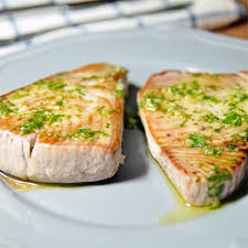 Grilled Tuna Steaks Atun A La Plancha Spain On A Fork Recipe Grilled Tuna Steaks Grilled Tuna Steaks Recipes Grilled Tuna