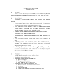 Maybe you would like to learn more about one of these? Laporan Pendahuluan Hipoglikemia
