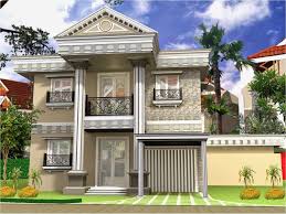 Warna pada dinding luarnya juga menarik dan soft. 95 Trend Desain Pilar Rumah Mewah 2 Lantai Terbaik Masa Kini Deagam Design