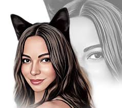 This is my favourite actress @mirandacosgrove I done this picture of her