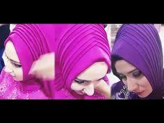 Degisik Sal Baglama Modelleri Youtube Hijab Tutorial Hijab Fashion Hijab Designs