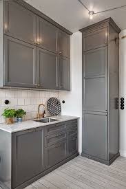 25 Grey Kitchen Ideas Modern Accent Grey Kitchen Design Grey Kitchen Designs Refacing Kitchen Cabinets Refacing Kitchen Cabinets Cost