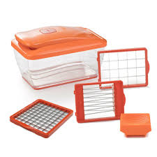 Entdecke möbel & accessoires passend zu deinem stil und budget, versandkostenfrei ab 30 €. Genius Nicer Dicer Chef S 8 Teilig Obst Und Gemuseschneider Orange A27107 Gunstig Kaufen Ebay