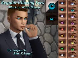 Sims 4 default eyes by tiosims · 3. Regular Glowing Vampire Eyes By Serpentia From Mod The Sims Sims 4 Downloads