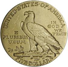 Conversioni tra dollaro statunitense e euro. 5 Dollars Indian Head United States Numista