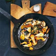 Gebratene Steinpilze Mit Thymian Rezept Steinpilze Rezepte Mit Pilzen Steinpilze Braten
