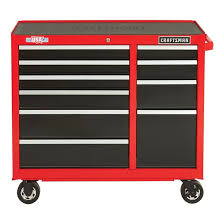 Check spelling or type a new query. Craftsman Tool Cabinet 10 Drawers 41 X 18 X 37 5 Red And Black Cmst24110rb Rona