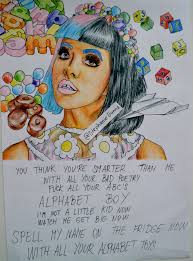 Tumblr is a place to express yourself, discover yourself, and bond over the stuff you love. Melanie Martinez Alphabet Boy Desenhos Melanie Martinez Cry Baby