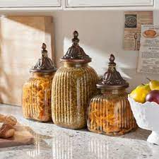 Decorative canisters sets for the kitchen. Pin On Decorating