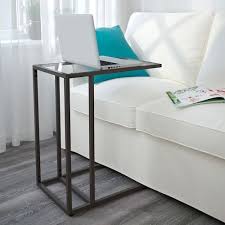 Vittsjo Laptop Stand Black Brown Glass 13 3 4x25 5 8 Ikea In 2020 Laptop Stand Ikea Vittsjo Ikea