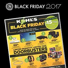 Kohls Black Friday Ad 2017 Preview The Full Kohls Black Friday Deals Online For 2017 Get Store Hours And S Black Friday Ads Kohls Black Friday Black Friday