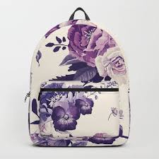 Find & download free graphic resources for floral pattern. Purple Floral Boho Pattern Backpack 850 Zar Liked On Polyvore Featuring Bags Backpacks Patterned Backpacks Purple Bags Purple Backpack Floral Print Bag