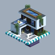 This is a dream come true to people who love modern houses. Modern House Chunk House Minecraft Map