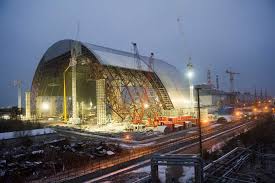 The chernobyl reactor after the explosion on april 26, 1986. Damaged Chernobyl Reactor Covered 33 Years After Nuclear Disaster Projects And Tenders Construction Week Online