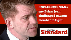 EXCLUSIVE: MLAs say Brian Jean challenged caucus member to fight