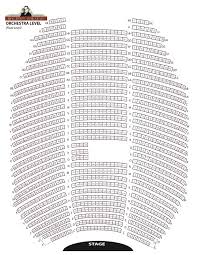 Bob Hope Theatre Seat Map Elcho Table