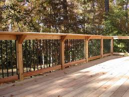 Rail With Deckorator Pickets Complimented By Our Signature Shelf Rail Outdoor Deck Decks Backyard Deck Railings