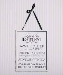 Black And White Laundry Room Signs This Black White Laundry Room Wall Art By Adams Co Is Perfect Zulilyfinds Laundry Room Wall Art White Laundry Rooms Laundry Room Signs