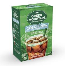 Shop for k cups green mountain online at target. Green Mountain Coffee Roasters Alpine Roast Cold Brew Coffee Packs Dark Roast Coffee 2 Boxes Comes With 4 Steepack Coffee Filters Walmart Com Walmart Com