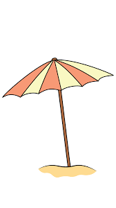 On the both edge of line draw 2 more small line. How To Draw Umbrella Easily Learn How To Draw