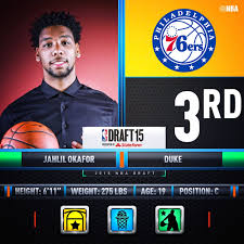 Below are the top 10 results for the major tests conducted at the 2015 nba combine. Nba Draft On Twitter With The 3rd Pick In The 2015 Nbadraft The Sixers Select Jahlilokafor Http T Co 3yqzmfzkb3