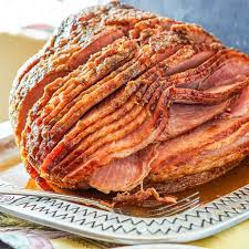 Sugar Free Low Carb Brown Sugar Spiced Glazed Ham Roasted Ham Ham Glaze Ham Glaze Recipe