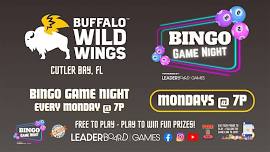 BINGO Game Night MONDAY 7p