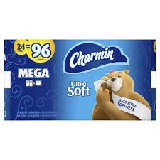 Essentials soft toilet paper 6 mega rolls352.0ea x 6 pack. Charmin Ultra Soft Toilet Paper 24 Mega Rolls Target