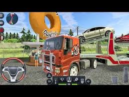 Truck Simulator 2018 Europe 24 Truck Games Android Gameplay Youtube Truck Games Trucks Driving Across Country