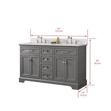 For bathrooms really limited on space, we carry a variety of corner bathroom vanities to choose from. Three Posts Currahee 54 Double Bathroom Vanity Set Reviews Wayfair